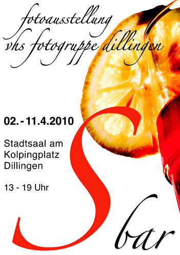Ausstellungsplakat "Sbar"
