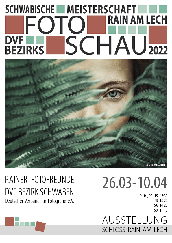 Ausstellung zur Schwäbischen Fotomeisterschaft in Rain am Lech